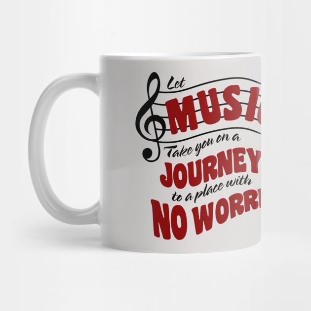 Let Music Take you on a Journey by JKP2 Art